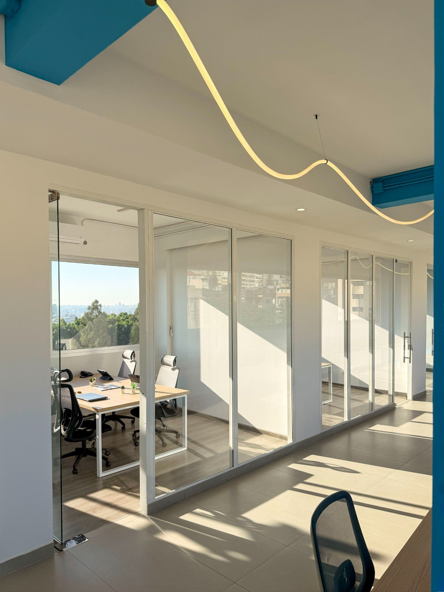 Office for 2–4 with a view