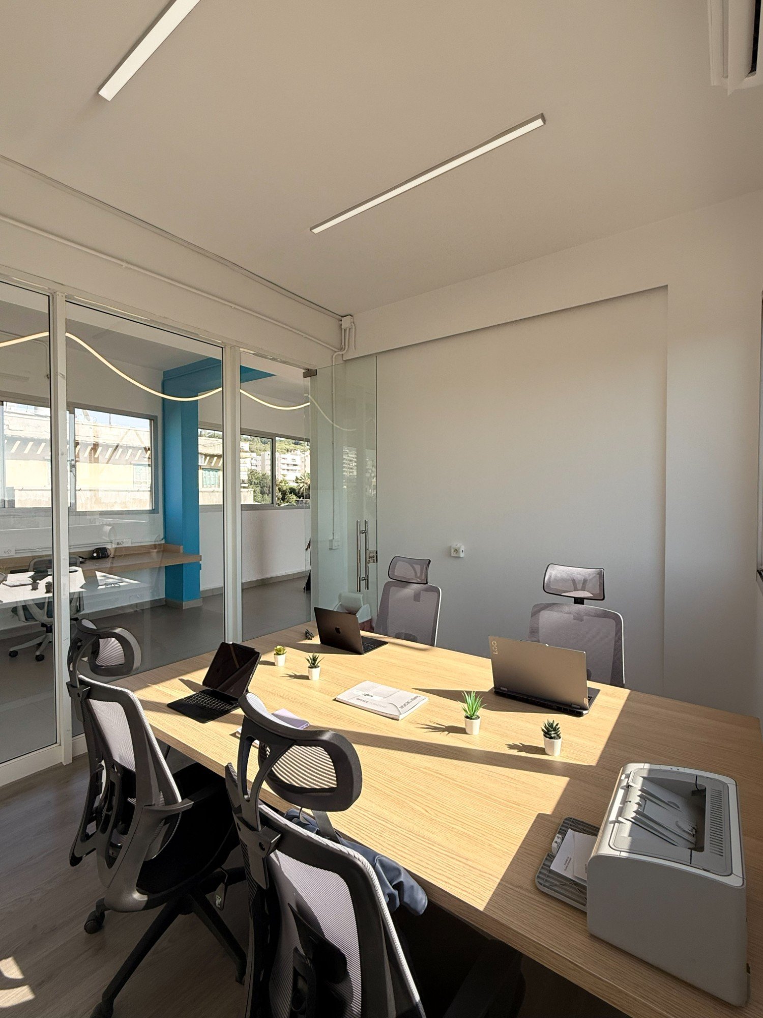 Inside the team office